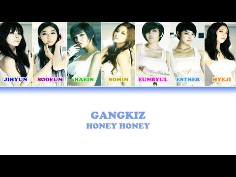 Gangkiz - Honey Honey [Color Coded Lyrics (Han/Rom/Eng)]