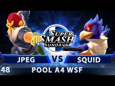 SSS 48 - JPeGImage (Falcon) vs. Squid (Falco) - SSBM Pool A4 WSF - Smash Melee