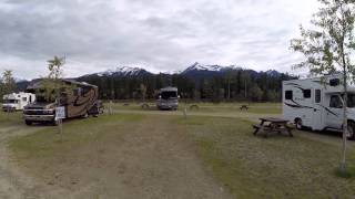 preview picture of video 'Review campging iRVins RV Park and Campground Valemount Canada'