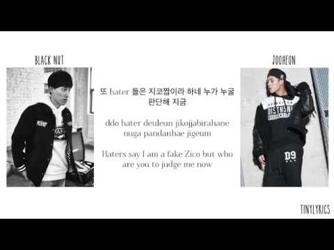 Jooheon x Black Nut (주헌 x 블랙넛) - No No (ㄴㄴ) [Hangul/ Romanization/ English Lyrics]