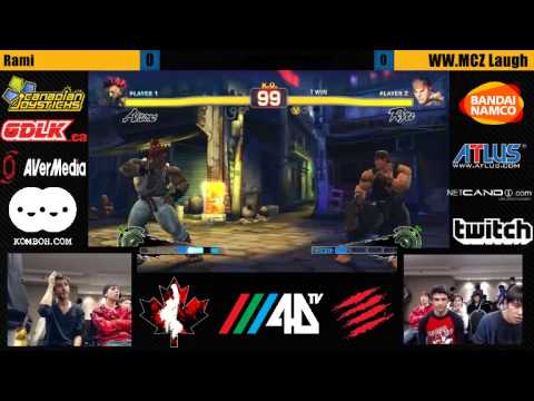 Rammy (AK) vs. WW.MCZ Laugh (RY) FT3 - Canada Cup Gaming 2012 After-Hours Salty Suite