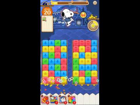 Snoopy Puzzle Journey Night Mode Level 17 - NO BOOSTERS 🐶🧩🧳 | SKILLGAMING ✔️