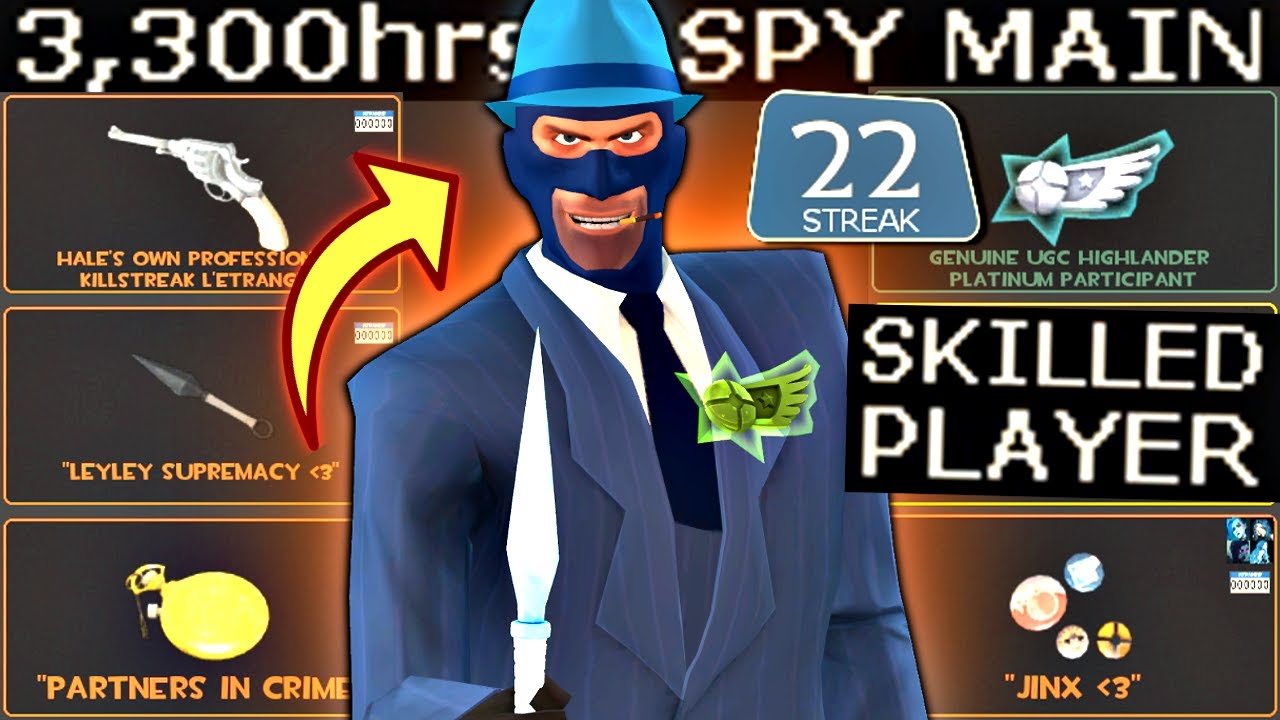 THE UGC PLATINUM SPY🔸3300+ Hours Experience (TF2 Gameplay)