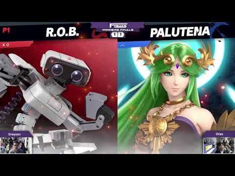 FREAKS Ultra 49 Singles Winners Finals: FF | Grayson (ROB) vs Orex (Peach/Palutena)