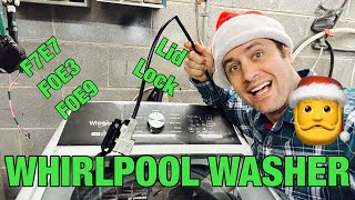 Why Won’t This Whirlpool Washer Start a Cycle | Quick Diagnostic Codes Check and Fix | WTW5057LW0