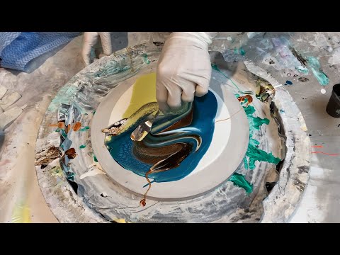 144. Sheleeart Australian Fluid Artist- Oopsie after oopsie