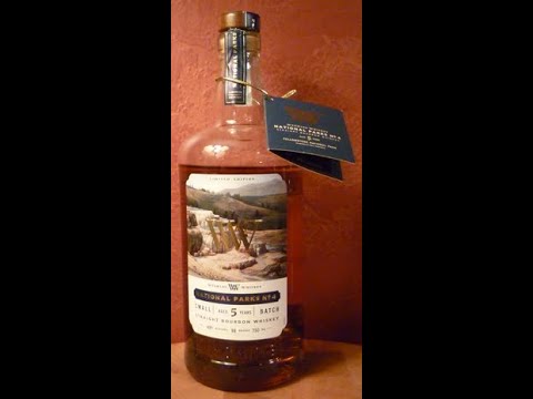 Whiskey Review: #400 Wyoming Whiskey National Parks Series No.4 Mammoth Hot Springs Yellowstone N.P.