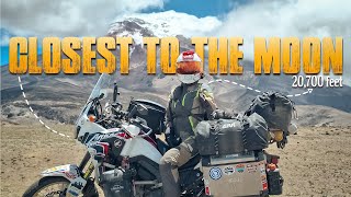 Exploring Ecuador's "Avenue of the Volcanos" (S4:E13) #motovlog