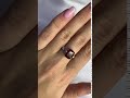 Серебряное кольцо с рубином 4.642ct