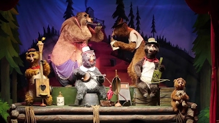 WDW Magic Kingdom: haunted mansion, the country bear jamboree, and the tiki room!