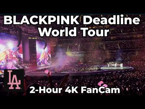 BLACKPINK Full Los Angeles DEADLINE World Tour 2025 | Concert Experience at SoFi Stadium [4K FanCam]