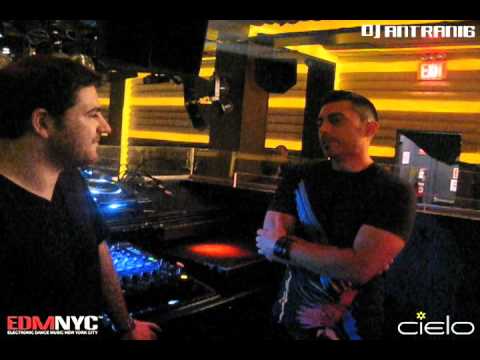 Antranig Interview @ CIELO NYC by Spence Callahan for EDMNYC