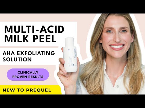 Introducing Prequel's NEW Multi-Acid Milk Peel AHA Exfoliating Solution | Dr. Sam Ellis