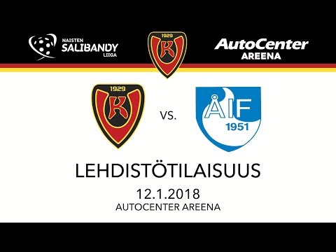 Naisten Liiga: Koovee-ÅIF, 12.1.2018, Lehdistötilaisuus