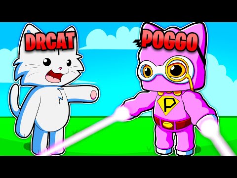 DIVENTO UN SUPEREROE FORTISSIMO SU WOBBLY LIFE CON DRCAT! CATTURIAMO IL TOPO GIGANTE! *EPICO*