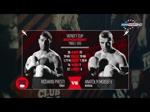 Rosario Presti vs Anatoliy Moiseev Tatneft Cup Fight Club Kazan