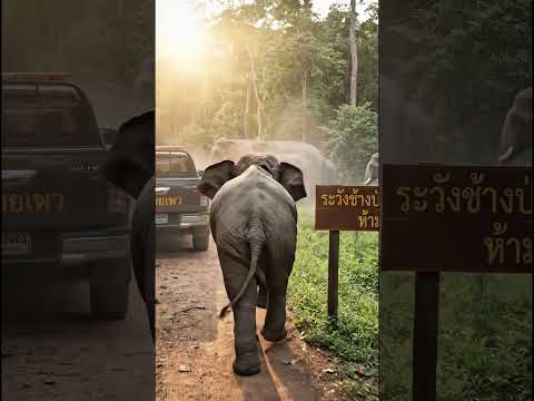 แต่งชุดช้างมาเนียน ๆ แต่ตัวจริงยืนรออยู่ตรงหน้า- สกายฟิล์ม