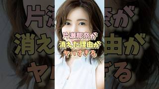 片瀬那奈が消えた理由がヤバすぎる#片瀬那奈 #芸能界の闇