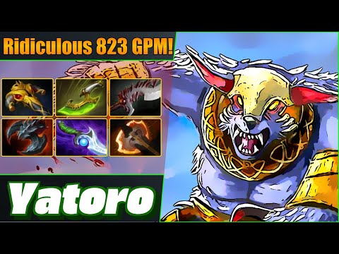 Yatoro Ursa Carry 💪 Phenomenal 823 GPM! Dota 2 DotaPulse Highlight Gameplay
