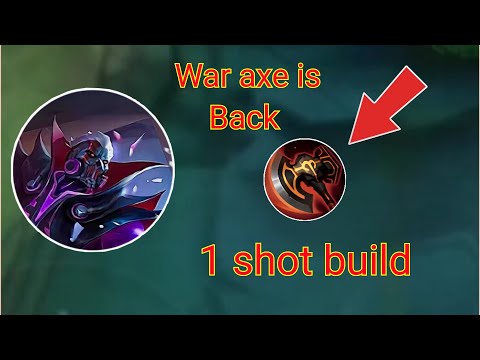 roger best 1 shot build war axe is back| roger best gameplay #mobilelegends