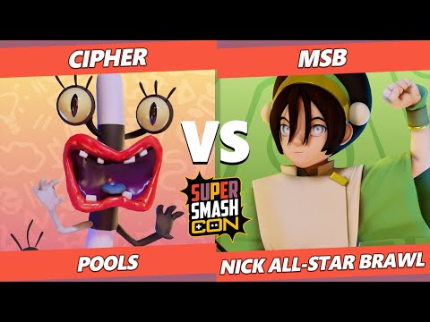 SSC Fall Fest - Cipher (Oblina) Vs. MSB (Toph, Leonardo) NASB Nick All-Star Brawl