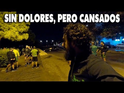SIN DOLORES, PERO CANSADOS 😮.