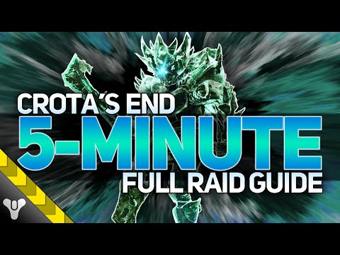 CROTA'S END GUIDE // 5-MINUTE COMPLETE RAID GUIDE #destiny2 #raid