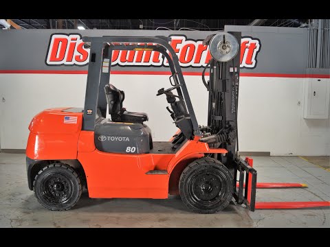 TOYOTA 7-series 7FDU35 8,000lb Diesel #1699 - Forklift for Sale