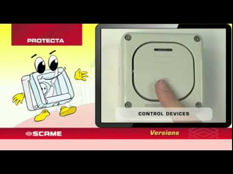 Video Intrerupator cap scara  IP66 aparent Scame