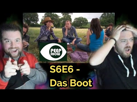 Americans React To "Peep Show - S6E6 - Das Boot"