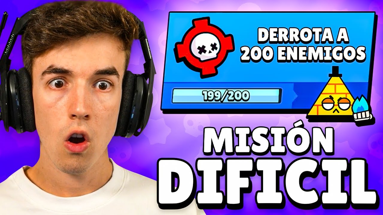 COMPLETO LA MISION MAS *DIFICIL* QUE TE DA UN PIN en BRAWL STARS