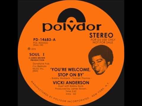 VICKI ANDERSON   YOU'RE WELCOME TO STOP ON BY