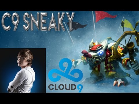 C9 Sneaky - Twitch & Bard vs Ezreal & Lulu - NA LOL Soloq