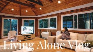 Living Alone Vlog 🏡 house renovations, importance of aging, cooking dumplings