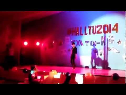 [141123] VISIX UTOM Cosplaying as VIXX Hongbin @ #HashtagHallyu2014