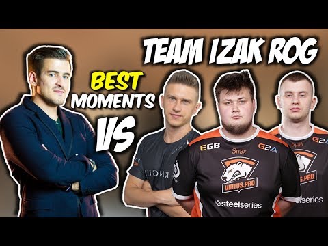 TEAM IZAK ROG VS SNAX, BYALI, PAGO, SZPERO, MICHU - CSGO BEST MOMENTS