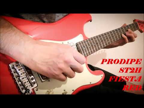 Демонстрация звучания электрогитары Prodipe ST2H