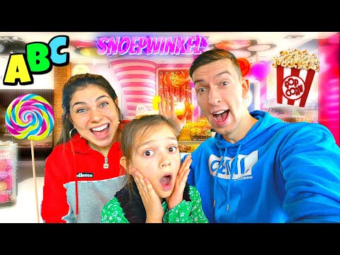 DE ALFABET SNOEP CHALLENGE vs 8-JARIGE - ABC CHALLENGE #100