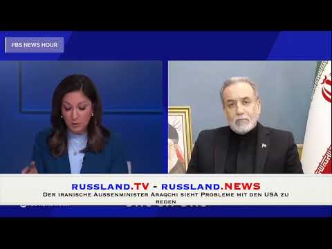 Der iranische Außenminister Araqchi sieht Probleme mit den USA zu reden