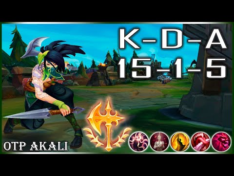 OTP Akali vs Urgot Top Rank Solo Q Season 9