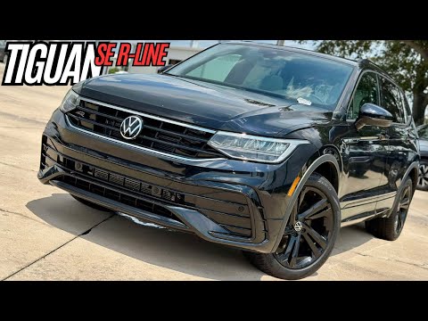 2024 VW Tiguan SE R-Line Goes Deep Black Sporting Luxurious Looks and Practicality