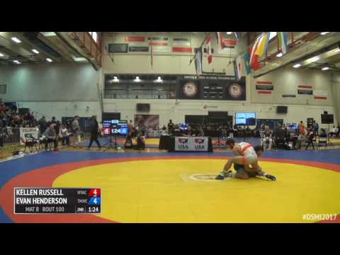 65 1/2 Final - Kellen Russell (NYAC) vs. Evan Henderson (TMWC)