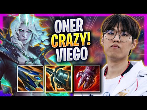 ONER CRAZY GAME WITH VIEGO! - T1 Oner Plays Viego JUNGLE vs Nidalee! | Season 2024
