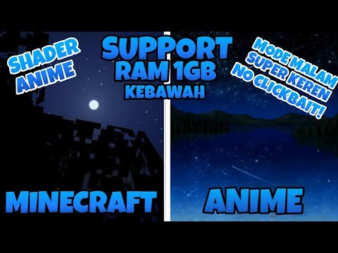 Romyyzh - ANIME SHADER 2018 IS IN MINECRAFT MY OWN MADE!!