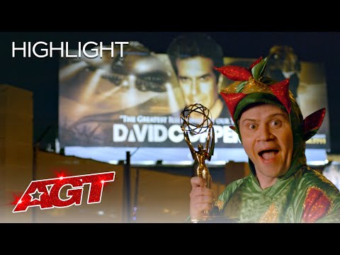 Piff the Magic Dragon Attempts David Copperfield's Legendary Feat - America's Got Talent 2020