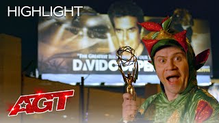 Piff the Magic Dragon Attempts David Copperfield's Legendary Feat - America's Got Talent 2020 thumbnail