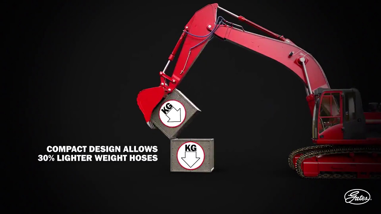 GATES MEGASYS™ MXG™ 4K HYDRAULIC HOSE