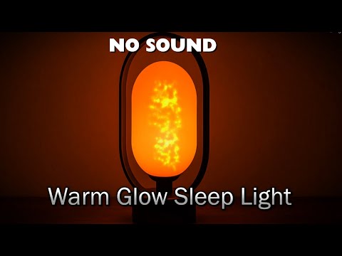 Warm Glowing Night Light | Silent Ambient Lighting for Sleep & Relaxation