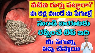 మిమ్మల్ని గుల్ల చేసే రాకాసి పాములు !! | Intestinal Worms | Dr Manthena Satyanarayana Raju Videos