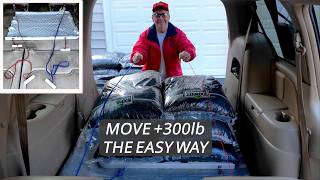 Stop Breaking Your Back Moving 300lb In & Out of Your SUV, Minivan With This DIY Pulley Slider